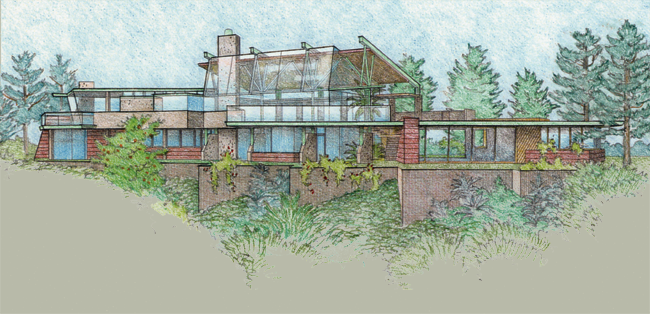 Rigler house rendering 1